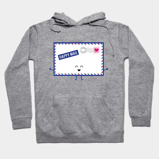 Happy Mail | by queenie's cards Hoodie by queenie's cards